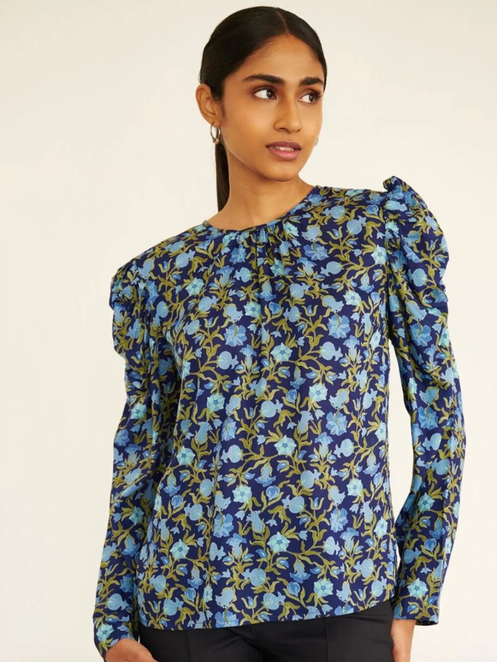 NWT Banjanan Vincent Top -- Lapis / S